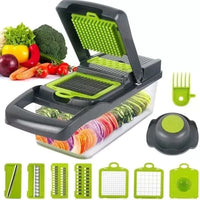12 in 1 Multifunctional Vegetable Chopper – Kitchen Slicer, Dicer & Cutter with Storage Box