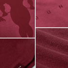 Gold's Iron Legacy Shadow Tees - Burgundy Wash - High Definition Angle 3