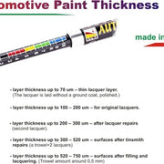 Car Paint Tester Pen Automotive Coating Thickness Gauge | Magnetic Paint Meter for Used Car Inspection