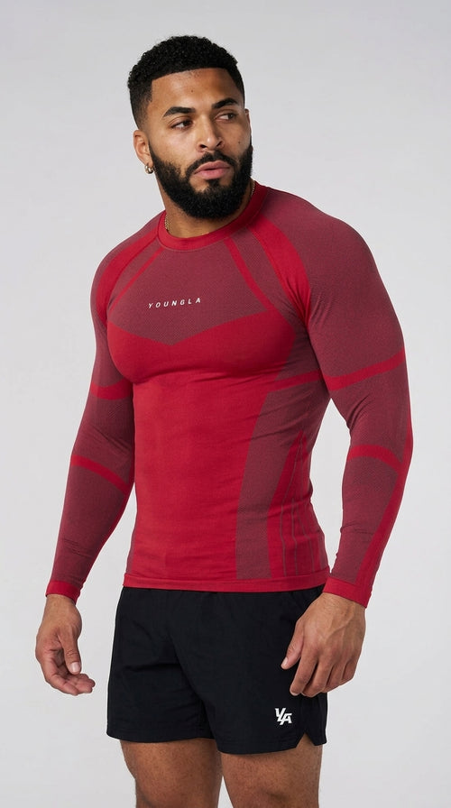 Apex Compression Longsleeves - Red