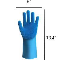Silicone Magic Washing Gloves – Reusable Cleaning Gloves Pair