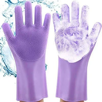 Silicone Magic Washing Gloves – Reusable Cleaning Gloves Pair